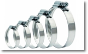 Hose clamps , Snail thread clamps for Heater Hoses , Radiator Hoses and more