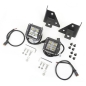 Preview: Jeep CJ zwei LED Zusatz Scheinwerfer incl. Halter am Scheibe