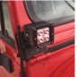 Preview: Jeep CJ zwei LED Zusatz Scheinwerfer incl. Halter am Scheibe