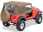 Preview: Jeep Wrangler YJ Supertop Softtop Verdeck inkl. Aufsteckfens