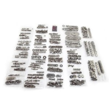 YJ Schrauben kompl. Edelst. Softtop 87-95