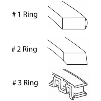 Preview: Jeep Grand Cherokee ZJ ZG 4,0 ltr. Engine Piston Ring Set 0.030" Oversize Enginetech 92-95