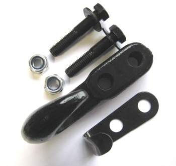 CJ Abschlepphaken Schlepphaken Haken schw. 2 Löcher 55-86