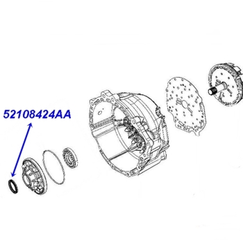 Preview: WH WK WK2 Simmerring Ölpumpe Automatik NAG1 W5A580 05-13