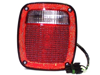 Jeep Wrangler YJ Rückleuchte Rücklicht hinten links US Versi