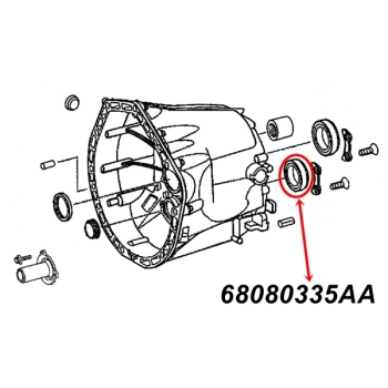 Preview: KJ Lager Vorgelegewelle v.NSG370 6- Schaltgetr. 05-07