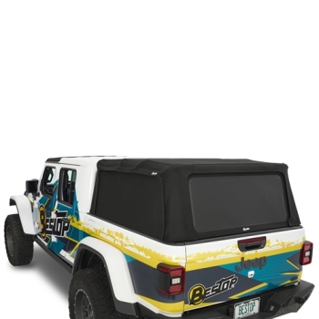 Preview: Jeep Gladiator JT Supertop Ladefläche mit getönten Scheiben