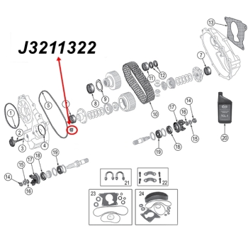 Preview: CJ 4WD Verteilergetr. 76-79