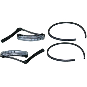 Jeep Wrangler YJ 4er Set Dichtung Fensterführung Türscheibe