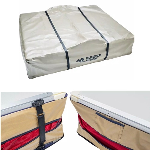 Dachzelt Zelt Rugged Ridge Rot-Sandfarben