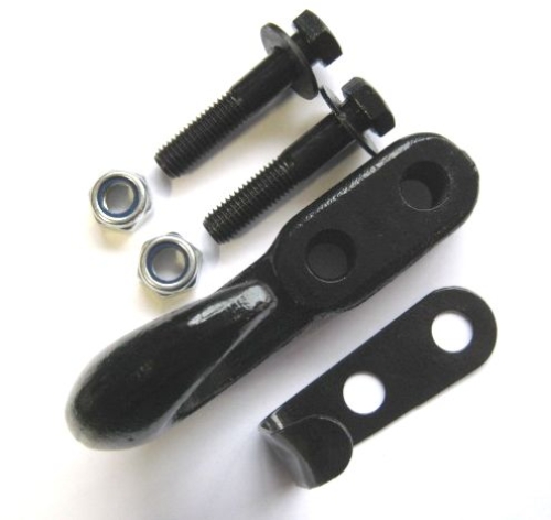 CJ Abschlepphaken Schlepphaken Haken schw. 2 Löcher 55-86