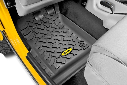 Jeep CJ Wrangler YJ Fußmatten Set Fußraumwannen Fußmatten vo