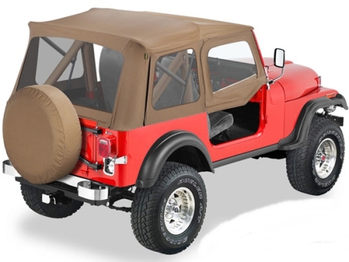 Jeep Wrangler YJ Supertop Softtop Verdeck inkl. Aufsteckfens