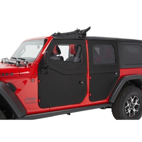 Jeep Wrangler JL Set teilbare Türen hinten Black Twill Texti