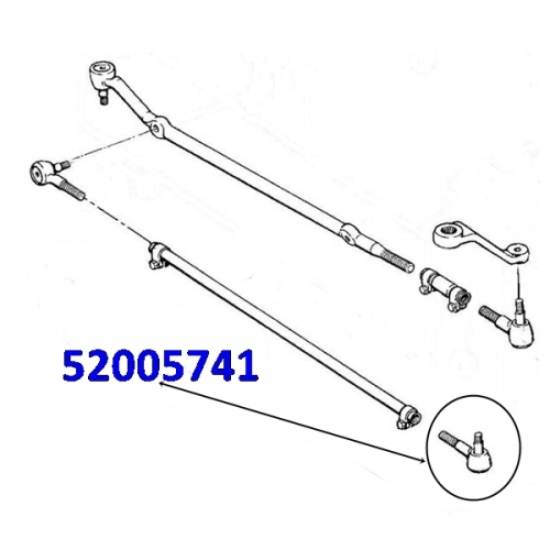 XJ Spurstangenkopf Achsschenkel l.LHD 91-01