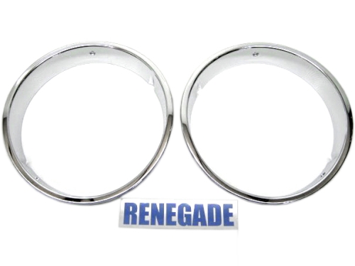 TJ blenden Rahmen Chrom 96-06