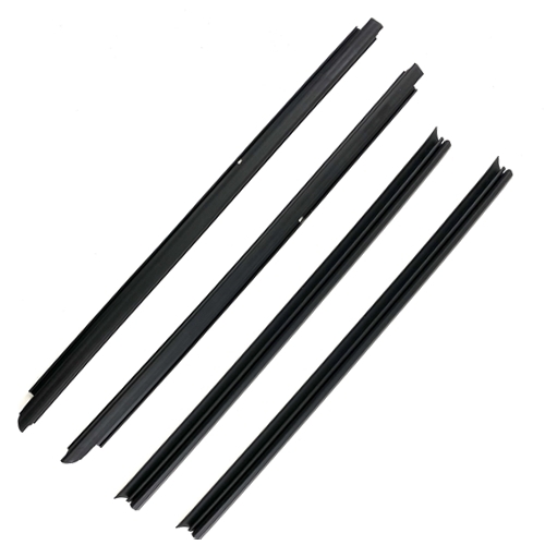 JK 4teiliges Set Abstreifer Schachtleiste Tür vorne 07-18