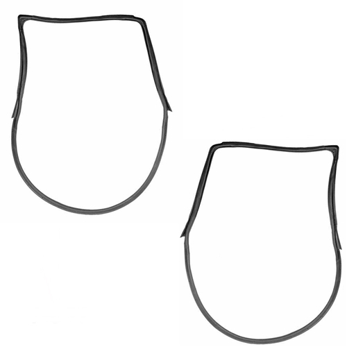 JK Türdichtung Set links & rechts vorne Vollstahltüren 07-18