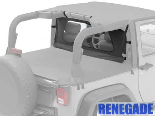 JK 2türer Windjmer Windschott Black Diond 07-18