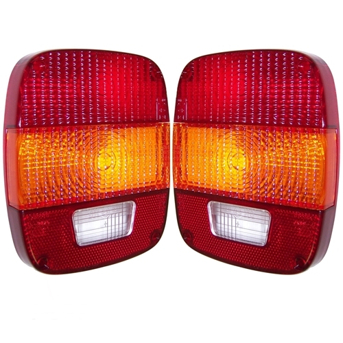 Jeep CJ CJ5 CJ7 CJ8 Set Rücklichtgläser Rückleuchte Rücklich