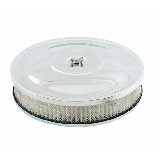 Jeep Luftfilter Chromluftfilter mit Filtereinsatz komplett 1