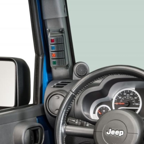 Jeep Wrangler JK Konsole Schalterkonsole mit 4 Schalter am S