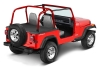 Jeep Wrangler YJ Duster Deck Cover Abdeckung Laderaum Hardto